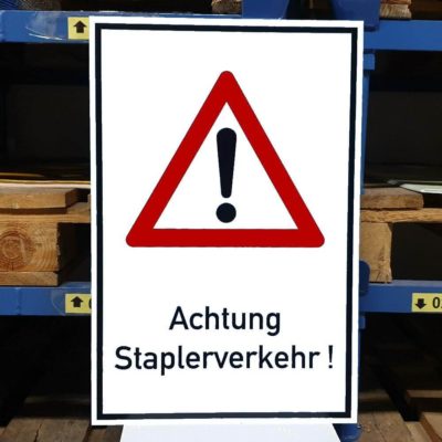 Bodenaufkleber „Achtung Staplerverkehr“ – üb Produktbild-Vorschau 3