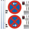 JEU-halteverbot-gross-anfang-und-ende-und-2-x-3m-einbetonier-pfosten