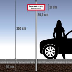JEX-feuerwehrzufahrt-halteverbot-und-3m-einbetonier-pfosten-praxisbild