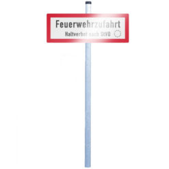 UDZ-feuerwehrzufahrt-halteverbot-mit-3-m-pfosten-zum-einbetonieren-als-komplettset