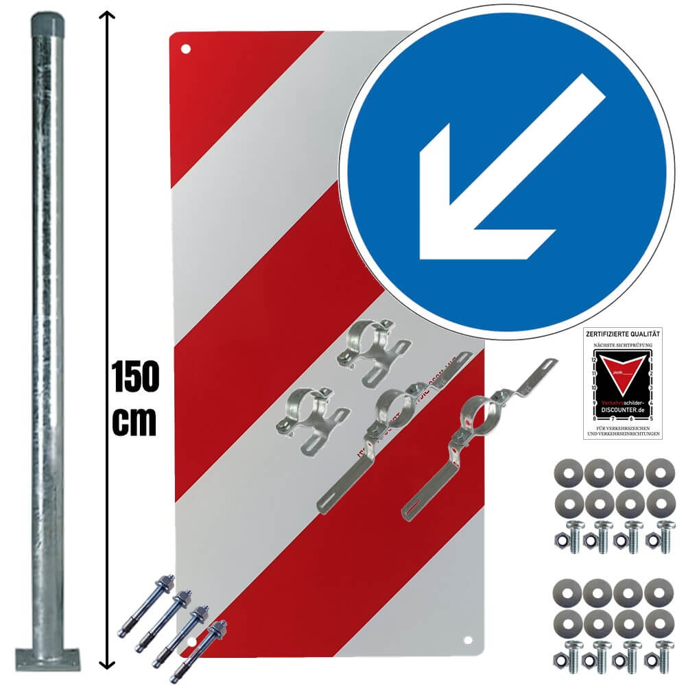 KLK-komplett-set-verkehrsinsel-links-150cm-detail