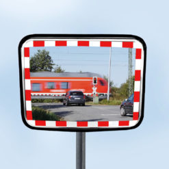 ESL-edelstahl-verkehrsspiegel-rechteckig-rot-weiss-warnmarkierung-45-x-60-cm-praxis