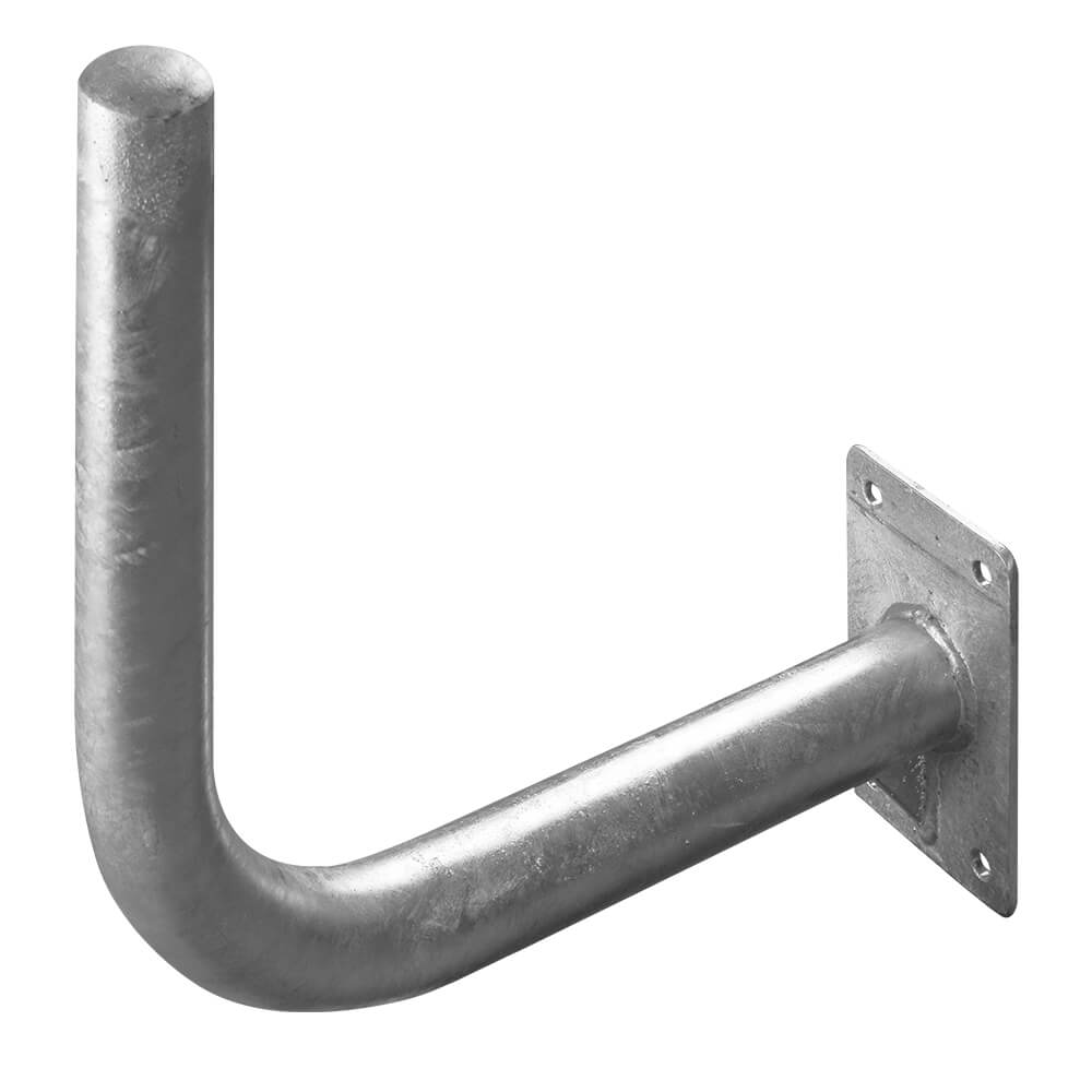 KDZ-abstandhalter-verkehrs-und-industriespiegel-durchmesse-60-cm-500-mm-lang-detail