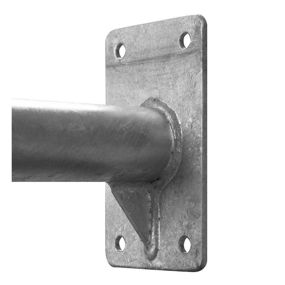 KEA-abstandhalter-verkehrs-und-industriespiegel-durchmesse-60-cm-500-mm-lang-detail