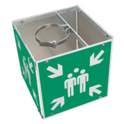 QRM-erste-hilfe-notfall-sammelplatzwuerfel-vierseitig-40-x-40-cm-aluminium