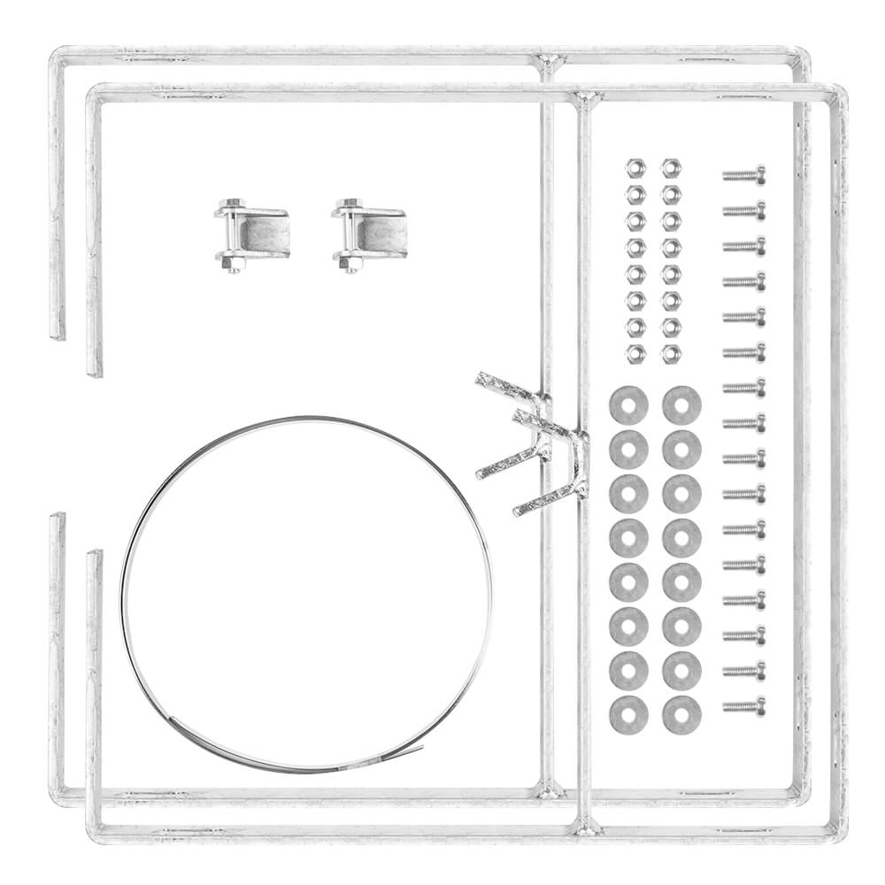 QRR-erste-hilfe-notfall-sammelplatzwuerfel-vierseitig-40-x-40-cm-aluminium-zubehoer