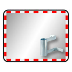 UAY-edelstahl-verkehrsspiegel-eckig-rot-weiss-reflektierend-60-x-80-cm-wandarm