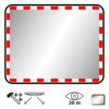 UBD-edelstahl-verkehrsspiegel-eckig-rot-weiss-reflektierende-warnmarkierung-60-x-80-cm