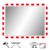 UBW-mirac-verkehrsspiegel-mit-rand-eckig-mit-roten-reflektoren-80-x-60-cm