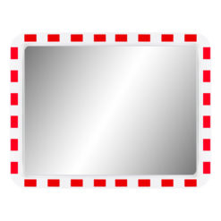 UCH-mirac-verkehrsspiegel-rechteckig-en-iso-179-1-reflektoren-rot-weiss-60-x-80-cm