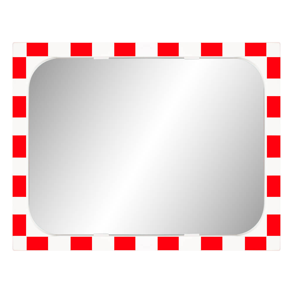 UCP-verkehrsspiegel-diamond-eckig-mit-rohrschelle-rot-weiss-80-x-60-cm-front