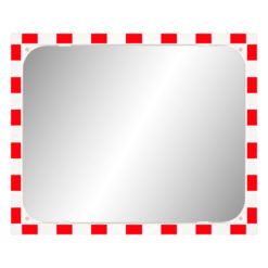 UCS-verkehrsspiegel-diamond-eckig-mit-rohrschelle-rot-weiss-100-x-80-cm-front