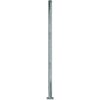 Rohrpfosten zum Aufschrauben, Ø 6 cm, Länge 3 m, aus Stahl, 2 mm Wandstärke