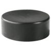Abdeckkappe, Ersatzkappe für Rohrpfosten, 60 mm Durchmesser, schwarz, Kunststoff