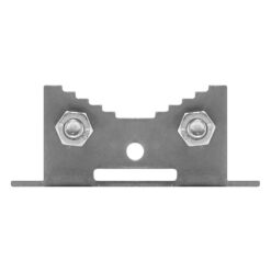 Universal-Bandschellen-Set, für Pfosten bis Ø 24 cm, Lochabstand 7 cm, 2 ST