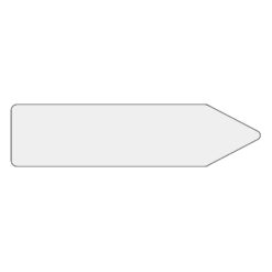 VCY-blankoschild-zur-selbstbeschriftung-pfeilform-aluminium-ra-140-x-35-cm