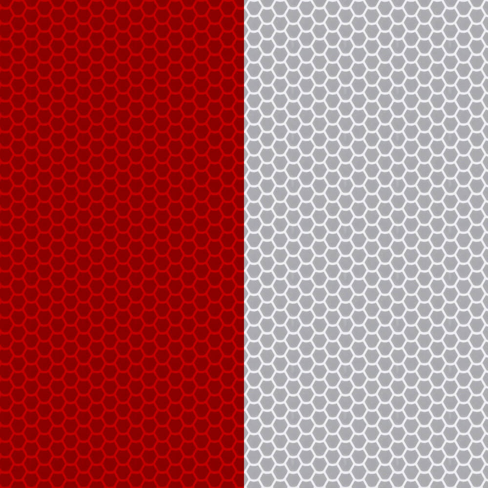 StVO-Sperr-Set, 2 m FUTURE Schrankenzaun, Fußplatten + 5 Blitzleuchten Rot, RA2