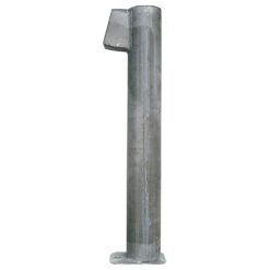 Bodenhülse 50 cm für Pfosten Ø7,6cm, mit Feststellvorrichtung, zum Einbetonieren