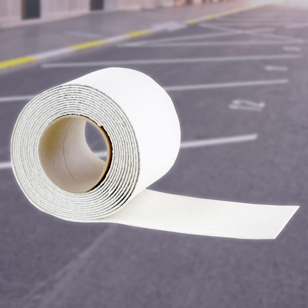 PREMARK Fahrbahnmarkierung, Straßen und Verkehrswege, weiß, 10 cm, 6 x 5 m/Rolle