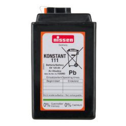 NISSEN Blockbatterie Konstant 111, 6 Volt, 4LR25, 120000 mAh, 1 Stück
