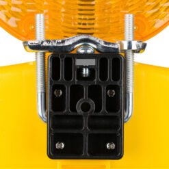 BIGPACK 10 x NISSEN Blitzleuchte EURO LED, gelb, Ø 19 cm inkl. 20 Blockbatterien