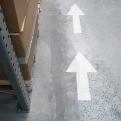 Schablonen-Set Pfeile, 4-teilig, zwei Größen, Kunststoff, wiederverwendbar