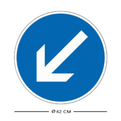 ZHM-vorschriftzeichen-vz-222-10-vorbeifahrt-links-vorbei-ra-d-42-cm-bemassung