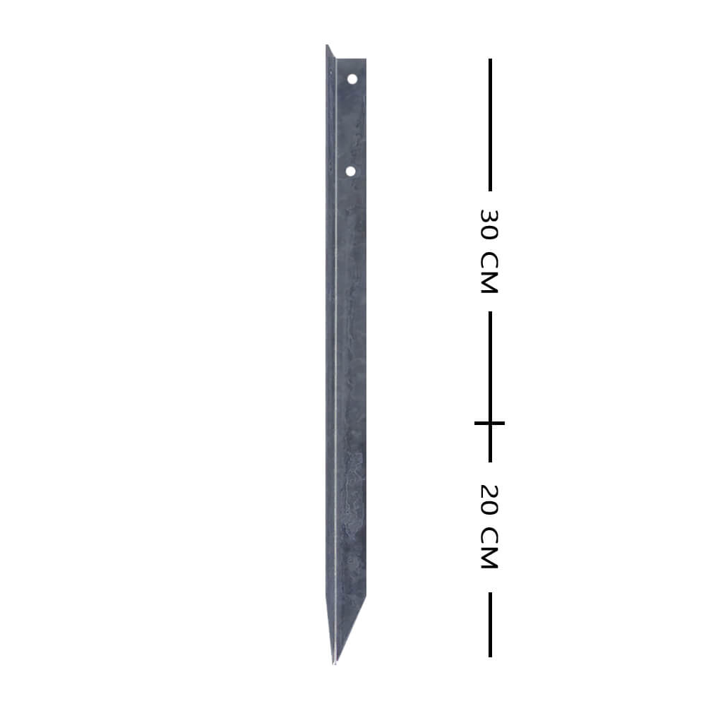 Parkplatzreservierungsschild GESCHÄFTSLEITUNG, Set zum Einschlagen, 52 x 11 cm