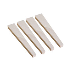 Absperr-Pfosten aus Stahl, zum Einsetzen, 2 Ösen, rot / weiß, Ø 6 cm, 140 cm