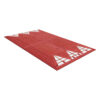 Berliner Kissen Komplett-Set XXL, rot, 3M Reflexstreifen, 180 x 300 x 6,5 cm