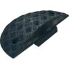 WEMAS Bodenschwelle 20 km/h, Anfangsstück Temposchwelle, schwarz, 42,5x21,25x5cm