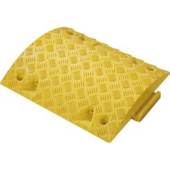 WEMAS Bodenschwelle 20 km/h, Mittelstück Temposchwelle, gelb, 50 x 42,5 x 5 cm