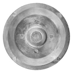 Bodenmarkierungsnagel ALU, zum Verkleben, breiter Schaft, Ø 10 cm, 4 St.