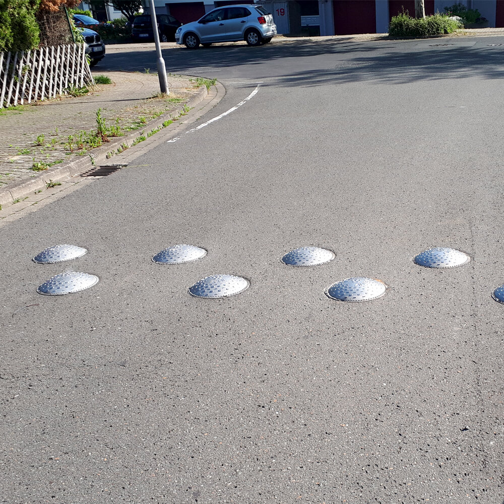 Kölner Teller, Tempostopper, extrem belastbar, Aluguss, Ø 30 cm, Höhe: 5,7 cm