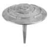 Bodenmarkierungsnagel ALU, zum Einschlagen, spitzer Schaft, Ø 10 cm, 4 St.
