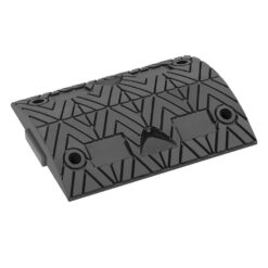 Bodenschwelle 5-10 km/h, Mittelstück Temposchwelle, schwarz, 50 x 40 x 7,5 cm