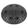 Tempo-Stopper in Schwarz, für 20 km/h, 2-teilig, Ø 42,5 cm, 5 cm hoch