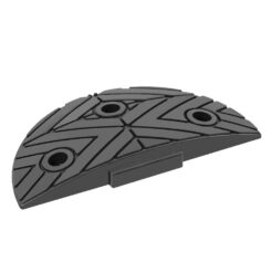 Tempo-Stopper in Schwarz, für 20 km/h, 2-teilig, Ø 42,5 cm, 5 cm hoch