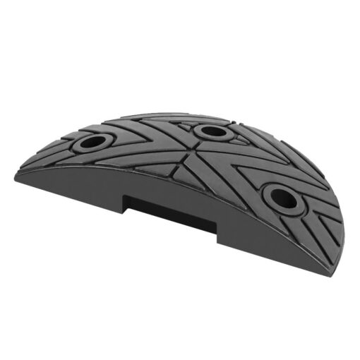 Tempo-Stopper in Schwarz, für 5-10 km/h, 2-teilig, Ø 42,5 cm, 7,5 cm hoch