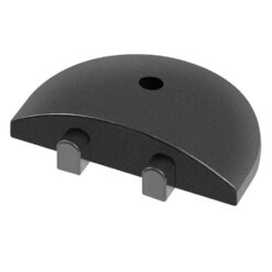 Fahrbahnschwellen-Set 5-10 km/h, schwarz, reflektierend, 220 x 30 x 7,5 cm
