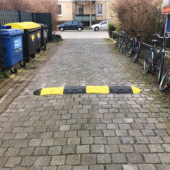 Bodenschwellen-Set 20 km/h, 2,4 m gelb/schwarz kombiniert, 5 cm hoch