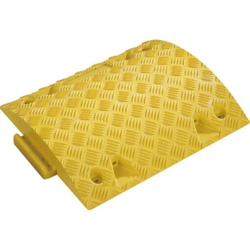 WEMAS Bodenschwellen-Set 5-10 km/h, 2 m gelb / schwarz kombiniert, 7,5 cm hoch