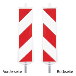 Leitbaken-Set K1-Fuß & Leuchte, Basic, rechts-/linksweisend, 2-seitig, RA1