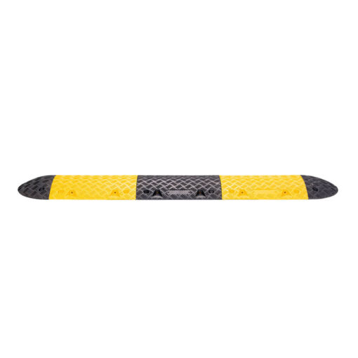 WEMAS Bodenschwellen-Set 5-10 km/h, 2 m gelb / schwarz kombiniert, 7,5 cm hoch