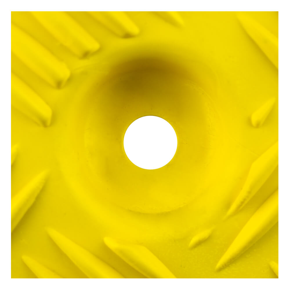 2-teiliger WEMAS Tempo-Stopper in Gelb, für 5 - 10 km/h, 42,5 cm Ø, 7,5 cm hoch