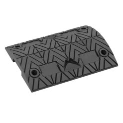 Bodenschwellen-Set 5-10 km/h, 1,9 m gelb/schwarz kombiniert, 7,5 cm hoch