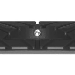 Bodenschwelle 5-10 km/h, Mittelstück Temposchwelle, schwarz, 50 x 40 x 7,5 cm