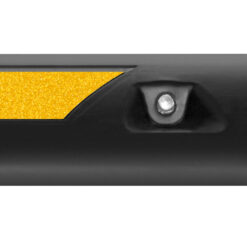 Fahrbahnschwellen-Set 5-10 km/h, schwarz, reflektierend, 220 x 30 x 7,5 cm