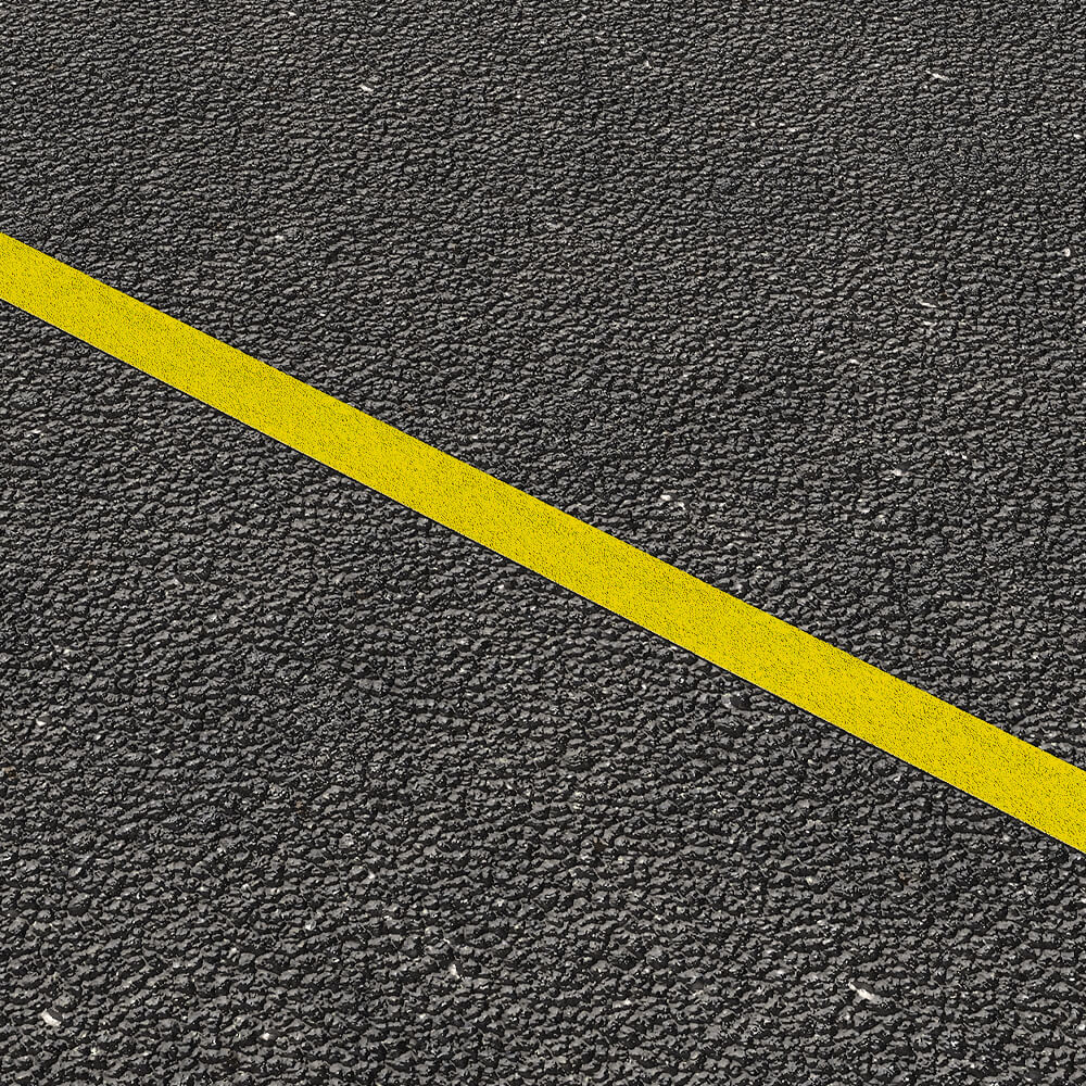 PREMARK Streifen für Straßenmarkierung, Farbe: gelb, Größe: 100 x 7,5 cm, 5/VE