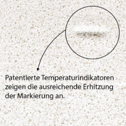 PREMARK Bodenmarkierung Zebrastreifen, weiß, 50x100 cm, 5/VE